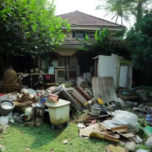 Débarras jardin maison Agde